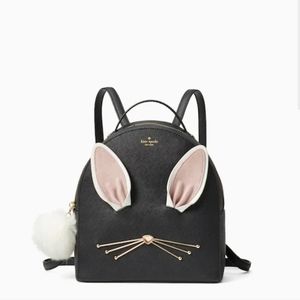 Kate Spade "Sammi" Rabbit back pack purse
